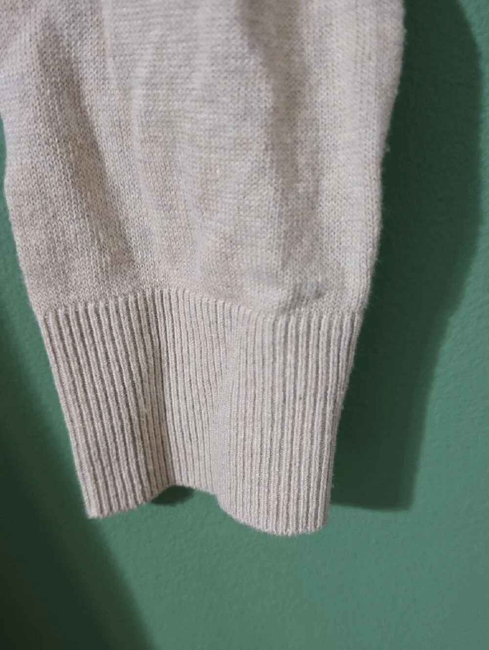 Banana Republic Light Beige Crewneck Sweater